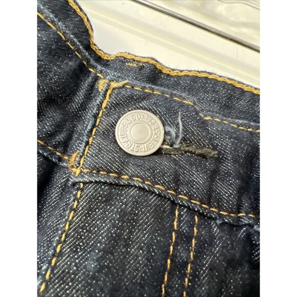 Levis 569 Loose Straight Mens Stretch Jeans 44X32 Dark‎ Blue - Picture 3 of 11